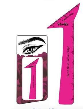 Vertex Professional Eyeliner Stencil Pink